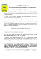 Note de présentation CFU
